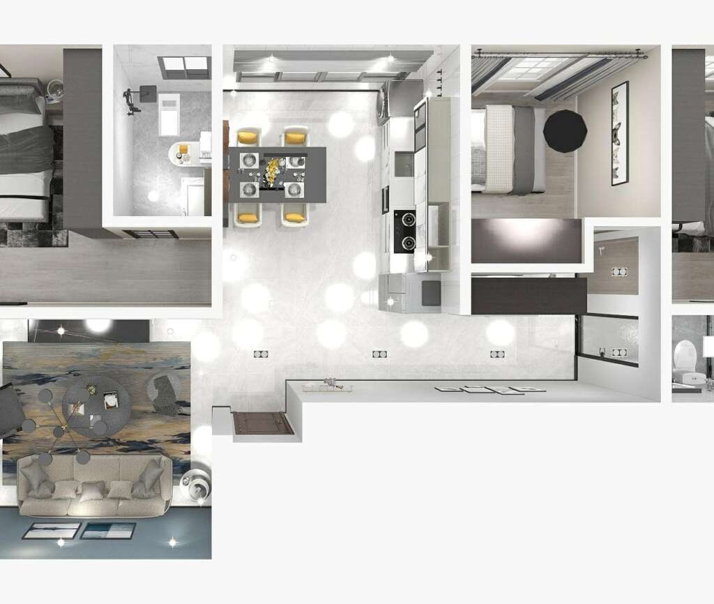 Three Bedroom Apartment