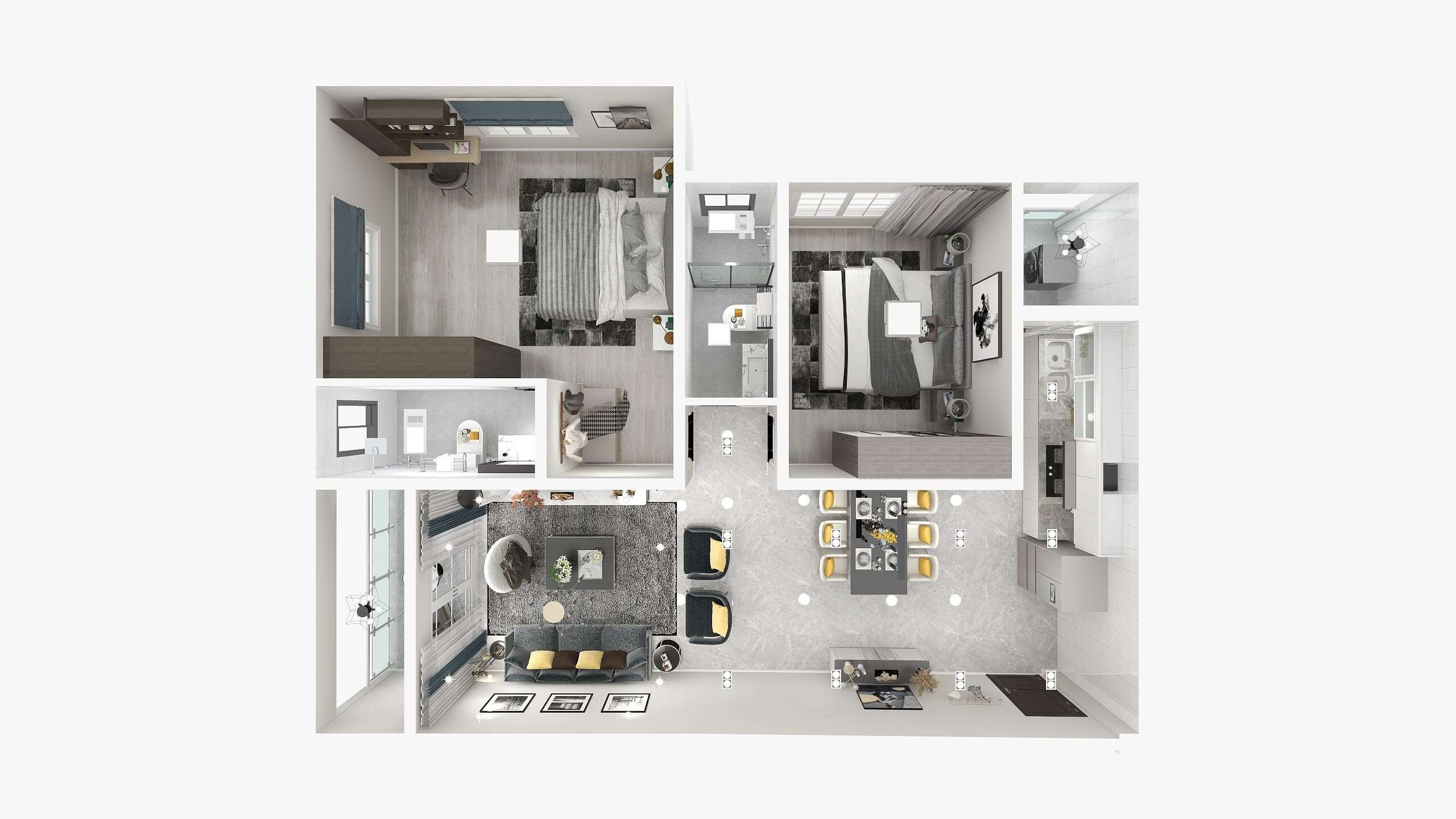 Three Bedroom 140SQM Apartment