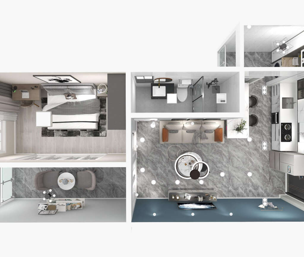 One Bedroom 65SQM Apartment